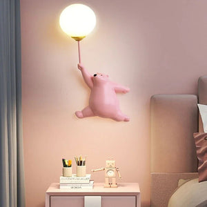 Moderne LED Wandlamp voor Kinderkamer – Designer Lamp met Zacht Licht
