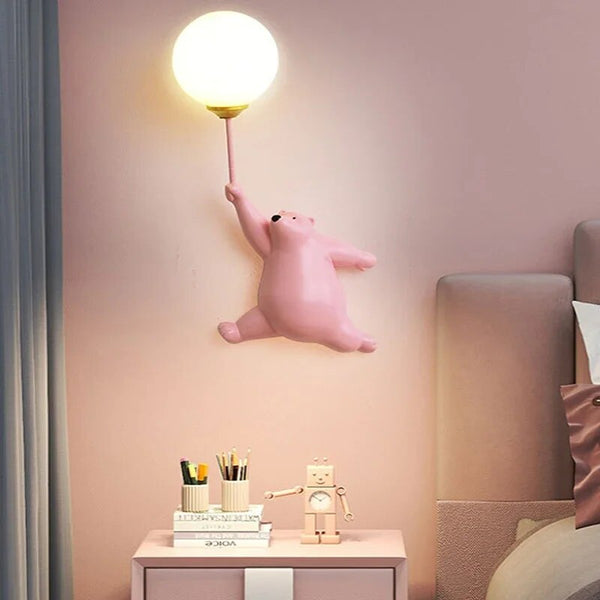 Moderne LED Wandlamp voor Kinderkamer – Designer Lamp met Zacht Licht