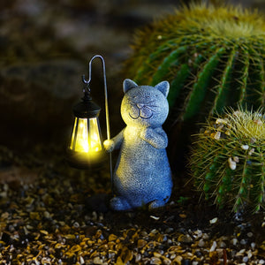 Gezellige Gouden Kat LED Lamp – Elegante Sfeerverlichting voor Huisdecoratie