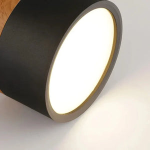 Slanke Scandinavische LED Spotplafondlamp – Moderne Noordse Halverlichting