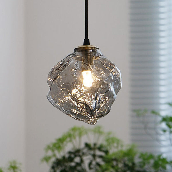 Lava Glas Hanglamp – Moderne LED Plafondlamp voor Woonkamer & Trap