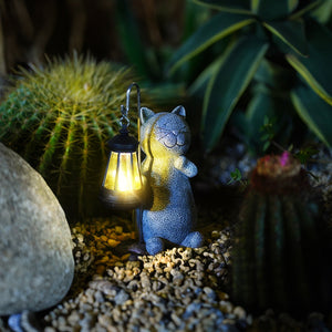 Gezellige Gouden Kat LED Lamp – Elegante Sfeerverlichting voor Huisdecoratie