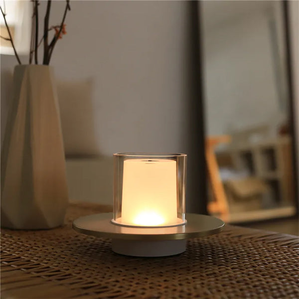 FlammenSchein Draadloze LED-kaars – Moderne Flikkerende Vlam voor Veilige Sfeerverlichting