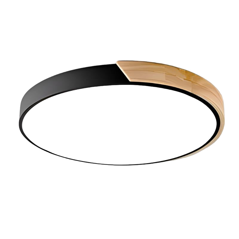 Minimalistische Ronde Plafondlamp – Scandinavische LED Lamp voor Moderne Interieurs
