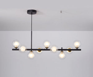 Moderne Gebogen LED Hanglamp – Stijlvolle Verlichting voor Eetkamer & Keuken