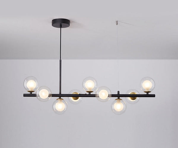 Moderne Gebogen LED Hanglamp – Stijlvolle Verlichting voor Eetkamer & Keuken