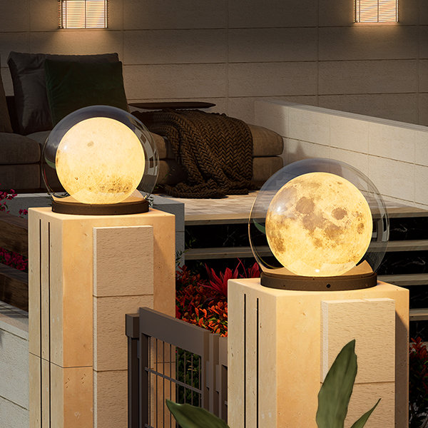 Elegante Solar Zuillamp van Roestvrij Staal – Waterdicht IP65 Buitenverlichting