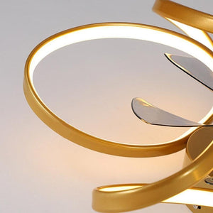 LED Plafondventilatorlamp – Moderne Decoratieve Ventilator met Zachte Sfeerverlichting