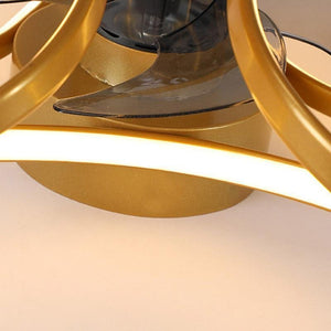 LED Plafondventilatorlamp – Moderne Decoratieve Ventilator met Zachte Sfeerverlichting