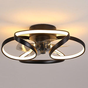 LED Plafondventilatorlamp – Moderne Decoratieve Ventilator met Zachte Sfeerverlichting