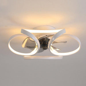 LED Plafondventilatorlamp – Moderne Decoratieve Ventilator met Zachte Sfeerverlichting