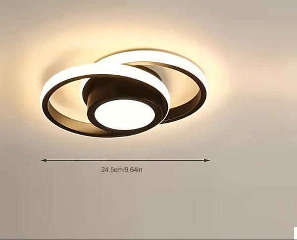 Moderne Kleurinstelbare Semi-Plafondlamp