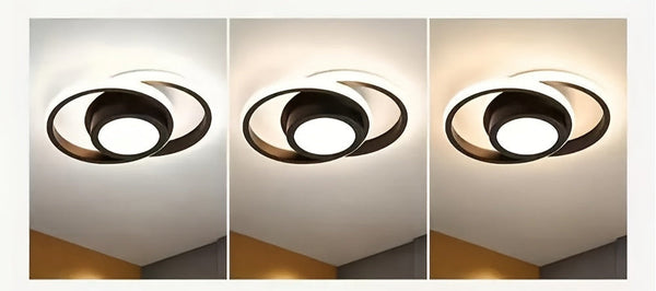 Moderne Kleurinstelbare Semi-Plafondlamp