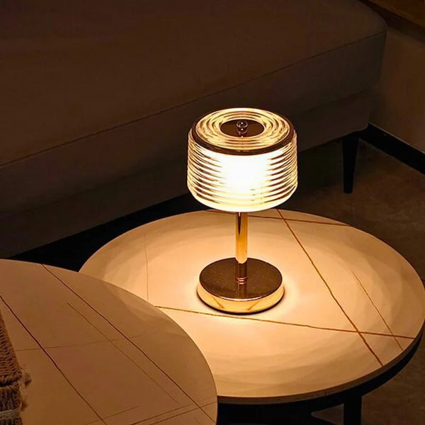 LumoBogen LED Tafellamp – Elegante Ronde Bureaulamp voor Modern Woondecor