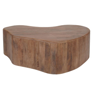 Salontafel Zina – Organisch Design van Massief Mangohout – 107 x 80 cm