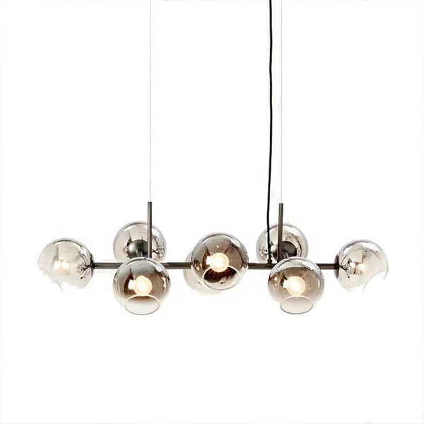 Scandinavische kroonluchter hanglamp met glazen bollen – Moderne plafondlamp