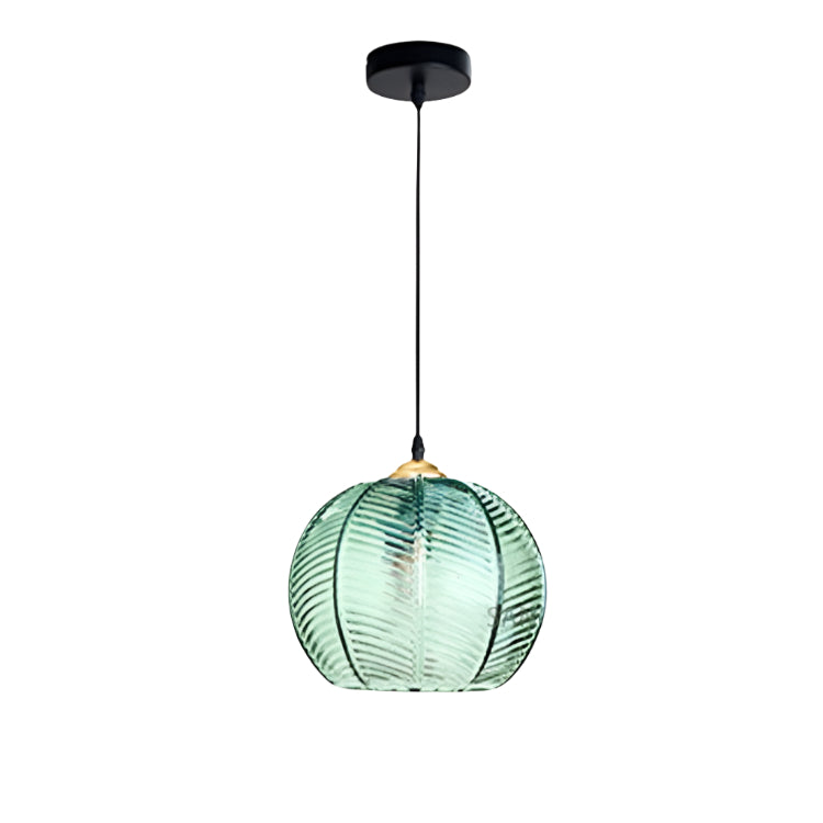 Aalin Witte Hanglamp 15 cm Glas  Elegante Eetkamerverlichting