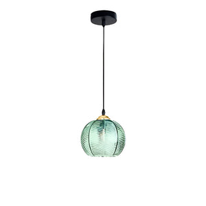 Aalin Witte Hanglamp 15 cm Glas  Elegante Eetkamerverlichting