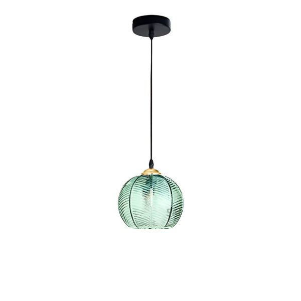 Aalin Witte Hanglamp 15 cm Glas  Elegante Eetkamerverlichting