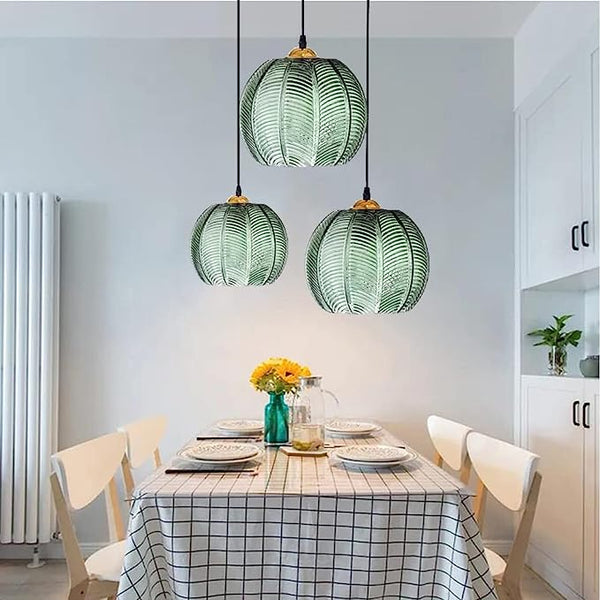 Aalin Witte Hanglamp 15 cm Glas  Elegante Eetkamerverlichting