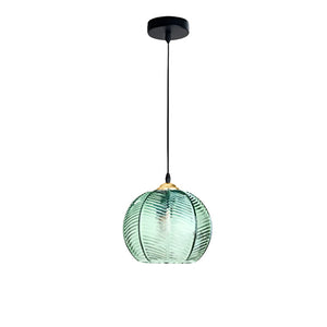 Aalin Witte Hanglamp 15 cm Glas  Elegante Eetkamerverlichting