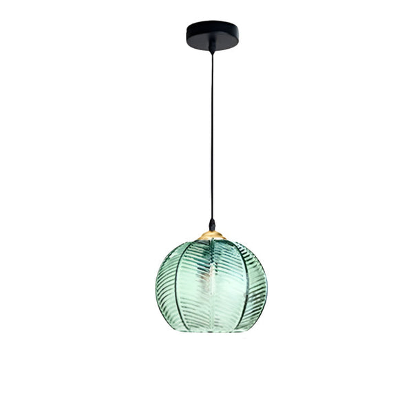 Aalin Witte Hanglamp 15 cm Glas  Elegante Eetkamerverlichting