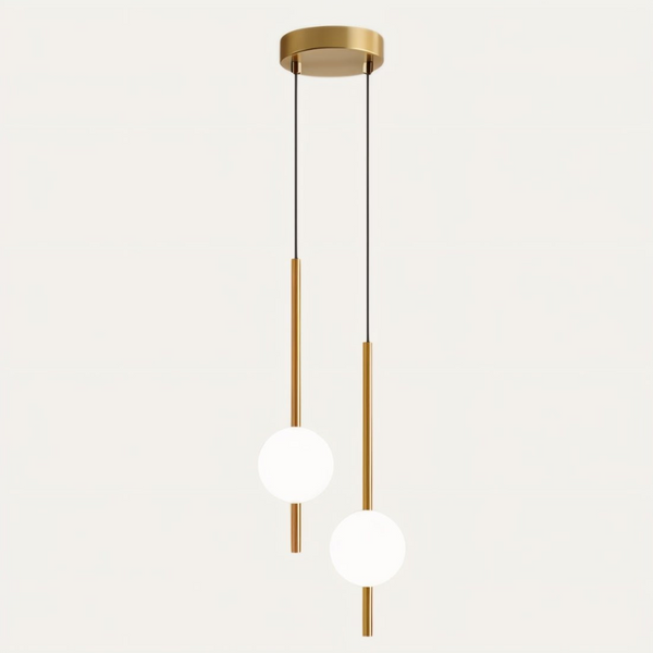 Moderne Hanglamp – Scandinavische Bolvormige Pendellamp voor Eetkamer, Slaapkamer & Woonkamer