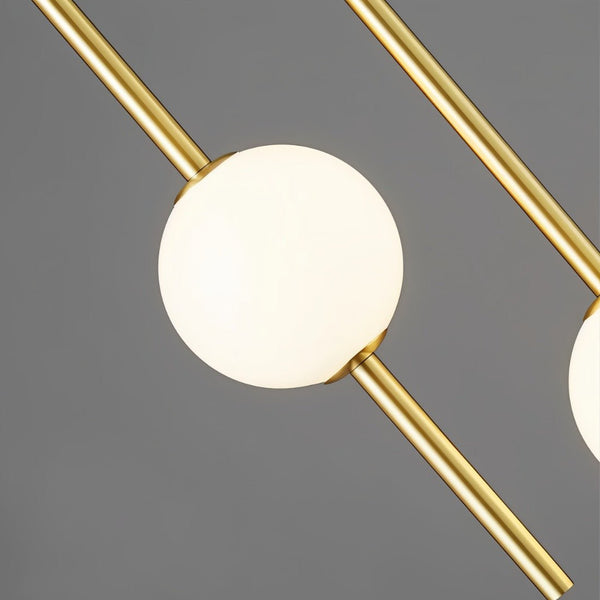Moderne Hanglamp – Scandinavische Bolvormige Pendellamp voor Eetkamer, Slaapkamer & Woonkamer