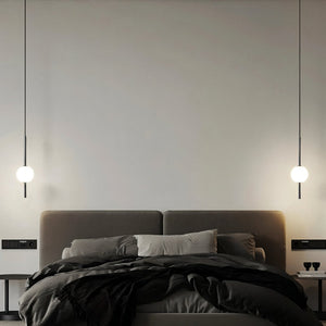 Moderne Hanglamp – Scandinavische Bolvormige Pendellamp voor Eetkamer, Slaapkamer & Woonkamer