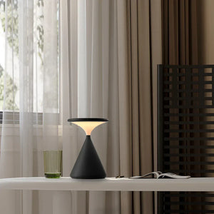 Draadloze Zandloper Tafellamp – Moderne LED Woondecoratie, USB Oplaadbaar