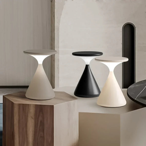 LED Tafellamp Dimbaar, Draadloos Modern Bureau Licht