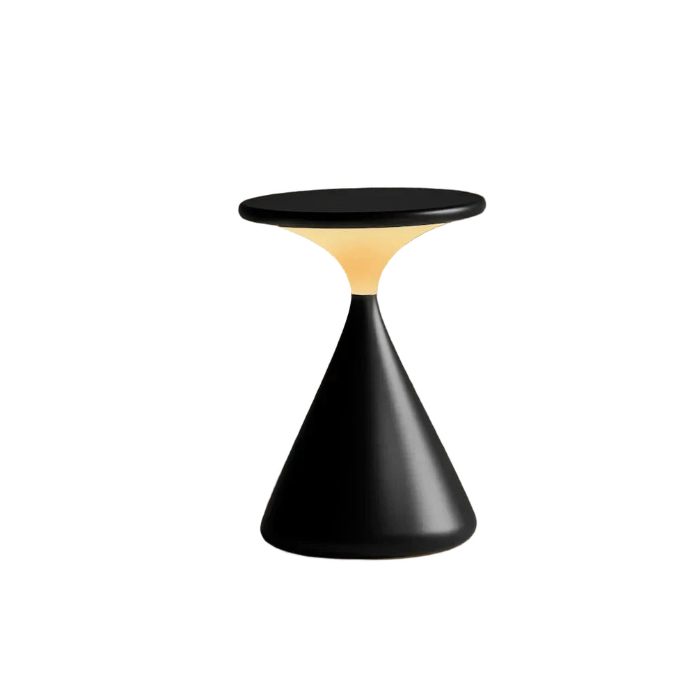 Draadloze Zandloper Tafellamp – Moderne LED Woondecoratie, USB Oplaadbaar