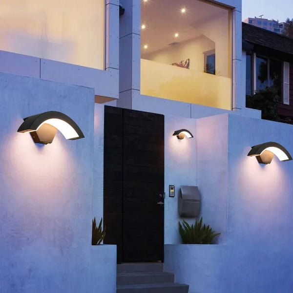 Bewegingssensor Wandlamp – Moderne Waterdichte LED Buitenlamp voor Tuin & Terras