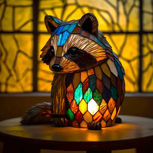 Artistieke Dierenlamp van Glas – Decoratieve Tafellamp & Bedlamp
