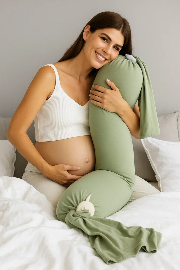 Zwangerschapskussen – Ergonomisch Lichaamskussen met Steun voor Rug, Buik & Benen