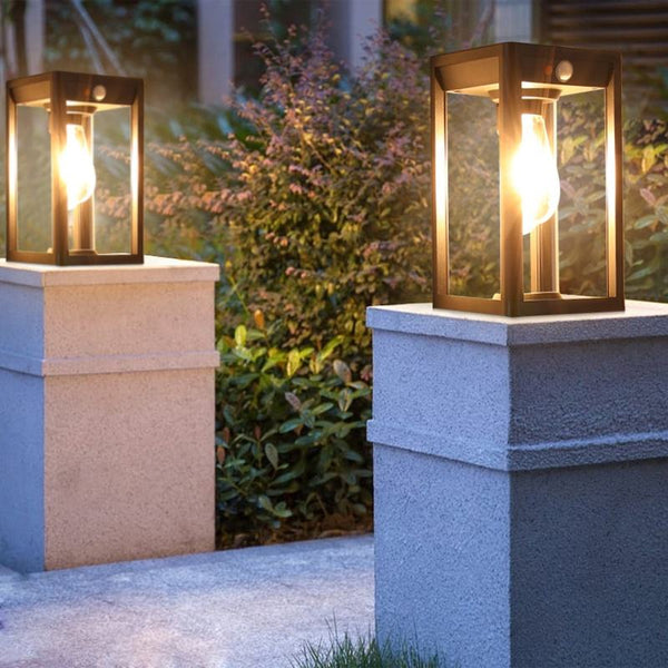 Zonne-energie Buitenlamp op Zuil – Duurzame LED Tuin- en Padverlichting