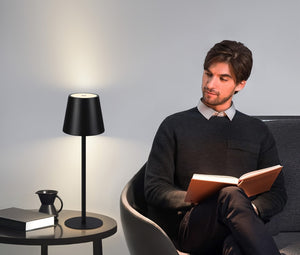 2-Delige Oplaadbare Draadloze LED Touch Tafellamp – Moderne Nachtkastlampen Set