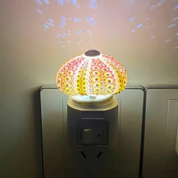 Moderne Urchin Glow Nachtlamp – Kunstzinnige Zee-egel Lamp voor Sfeervolle Woondecoratie