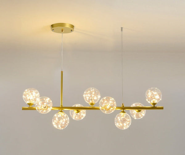 Moderne Gebogen LED Hanglamp – Stijlvolle Verlichting voor Eetkamer & Keuken