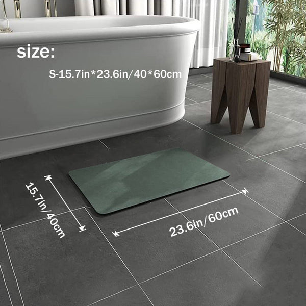 AquaGrip Antislip Badmat  Diatomeeënaarde Badkamer Mat 40x60 cm