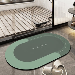 Sneldrogende Badmat 50x80cm Zachte & Absorberende Bademat voor Moderne Badkamers