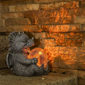 DrakoFang Draak-geïnspireerde Tafellamp – Gedurfde Silhouet met Warm Sfeervol Licht
