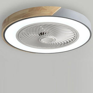 Moderne Bladloze LED Plafondventilator – Stil & Stijlvol Huisventilatie (2 Pack)