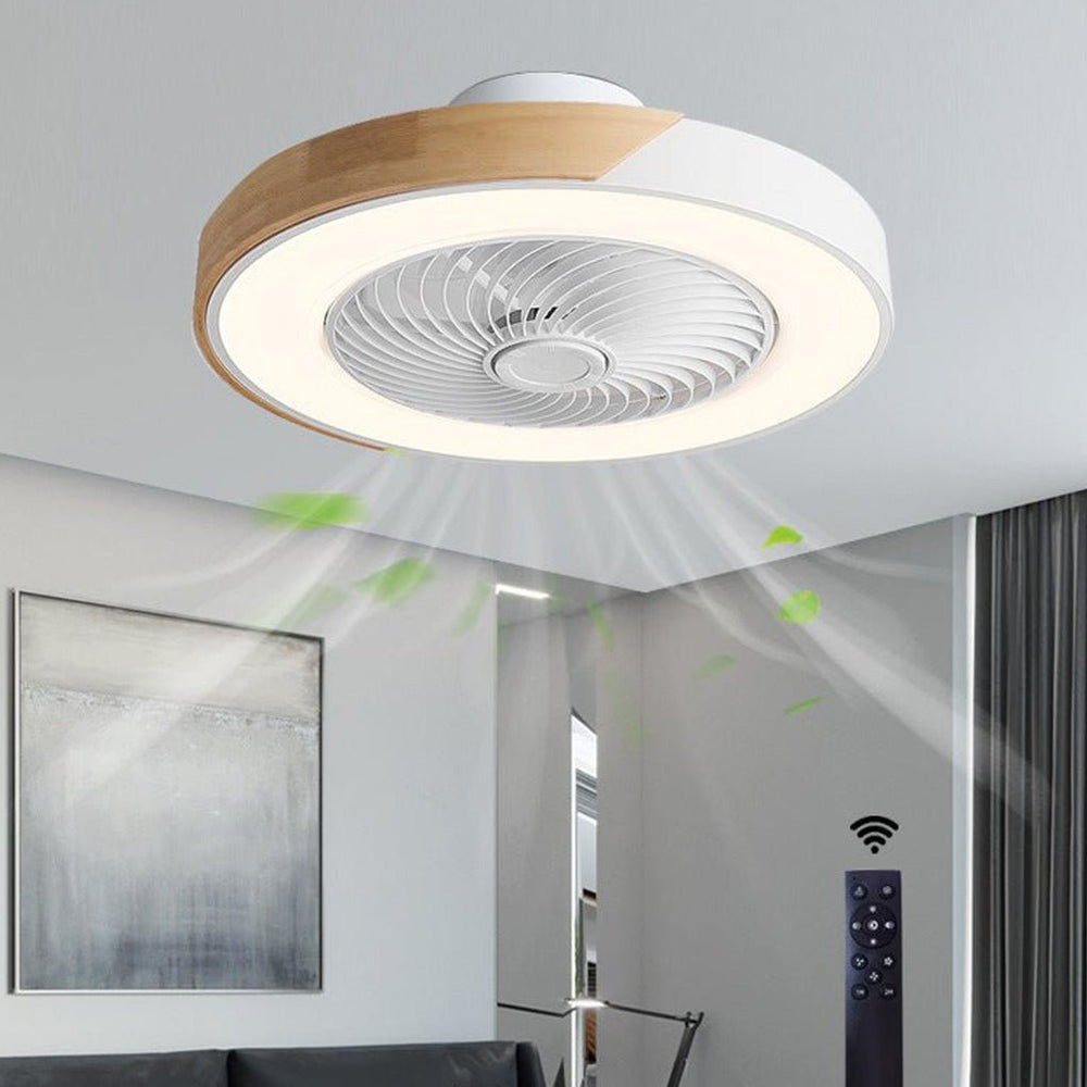 Moderne Bladloze LED Plafondventilator – Stil & Stijlvol Huisventilatie (2 Pack)