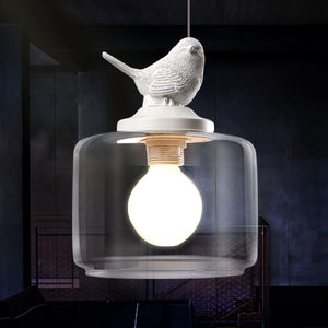 Speelse Vogel-Inspiratie Hanglamp – Unieke Plafondlamp voor Woondecoratie