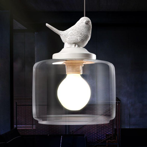 Speelse Vogel-Inspiratie Hanglamp – Unieke Plafondlamp voor Woondecoratie