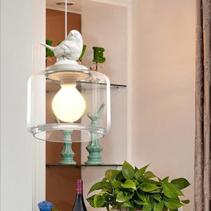 Speelse Vogel-Inspiratie Hanglamp – Unieke Plafondlamp voor Woondecoratie