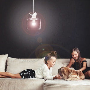 Speelse Vogel-Inspiratie Hanglamp – Unieke Plafondlamp voor Woondecoratie
