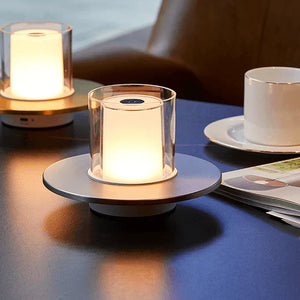 FlammenSchein Draadloze LED-kaars – Moderne Flikkerende Vlam voor Veilige Sfeerverlichting