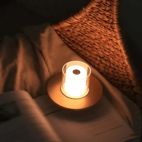 FlammenSchein Draadloze LED-kaars – Moderne Flikkerende Vlam voor Veilige Sfeerverlichting